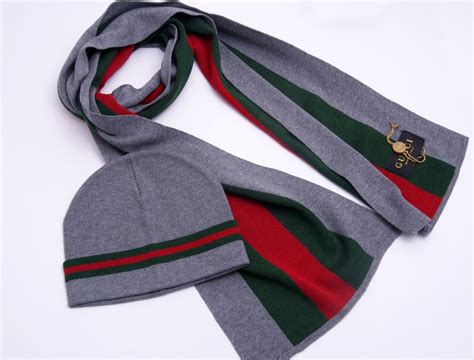 gucci hat and scarf set ebay